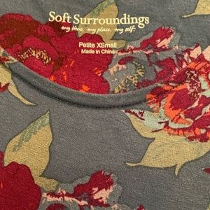 WINTER SALE! Soft Surroundings CHIC Maxi Dress in Multi-Florals & Paisleys